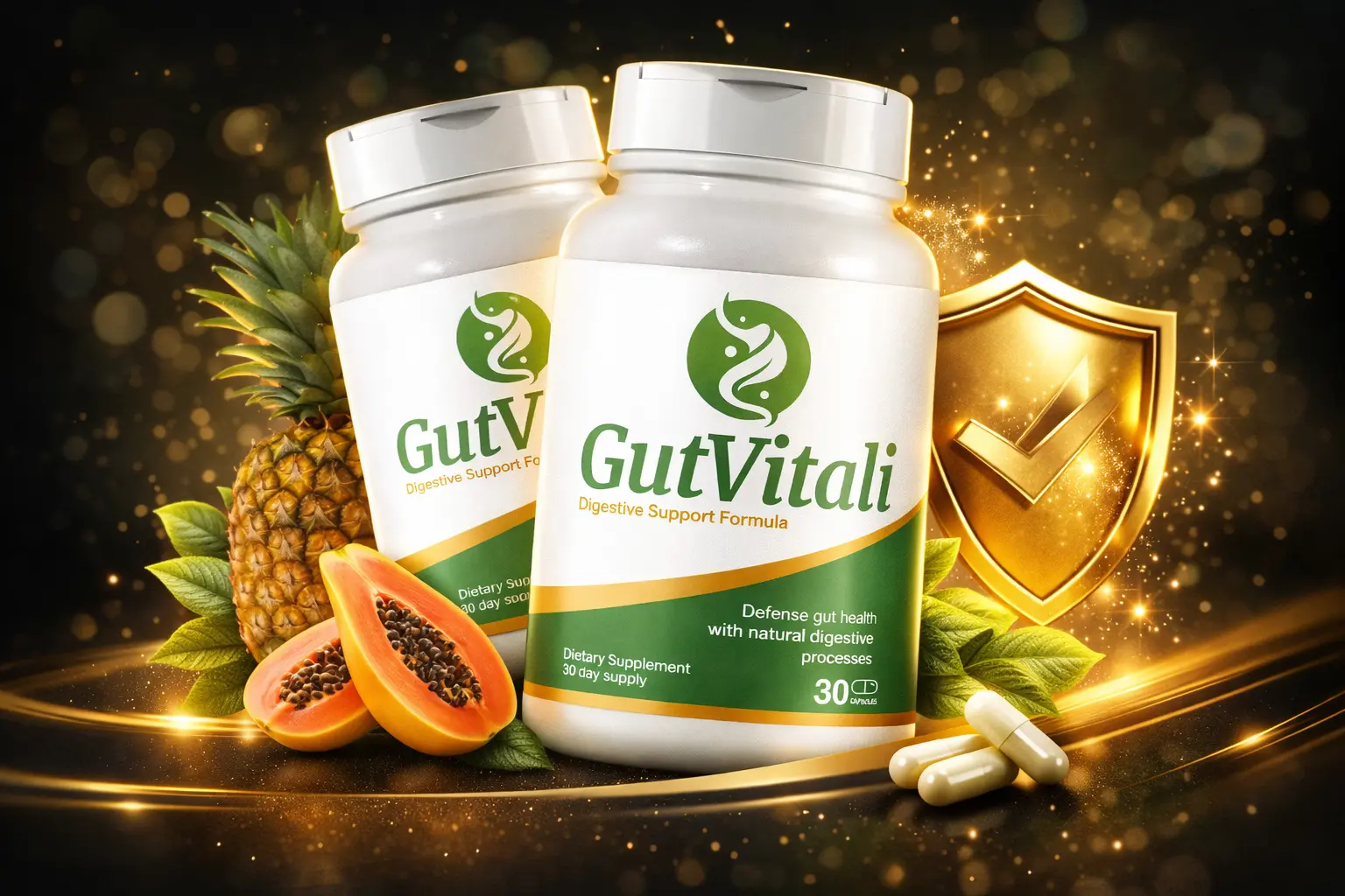 GutVitali complete ingredient label